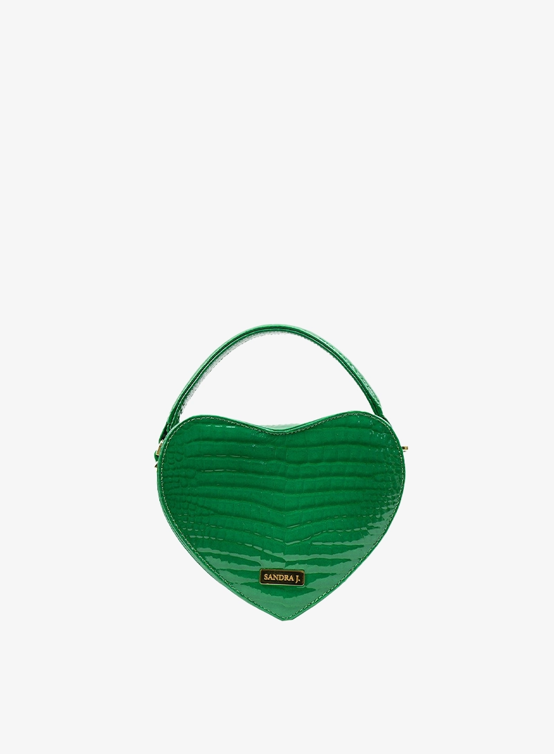 Heart Bag Mini Crocodile Patent