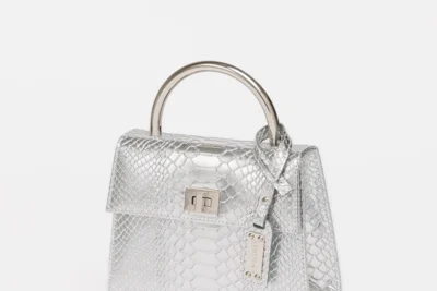 Jackie Micro-Metal - Snake-silver