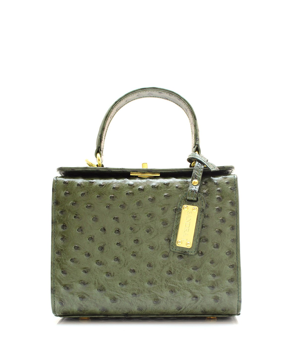 Liana Mini Ostrich Print