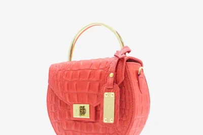 camelia mini Flamingo Red hb embossed.