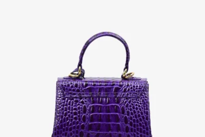 croco hb sasha micro Deep Violet