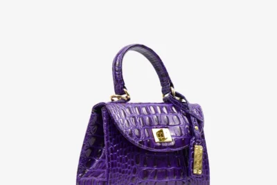croco hb sasha micro Deep. Violet