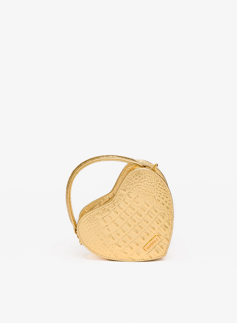Heart Bag Mini Crocodile HB