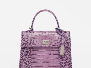 jackie mini crocodile purple..