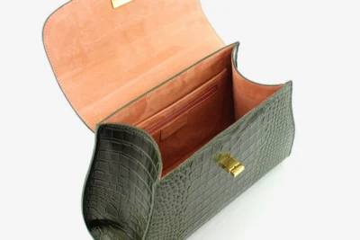 luda green croco 40.