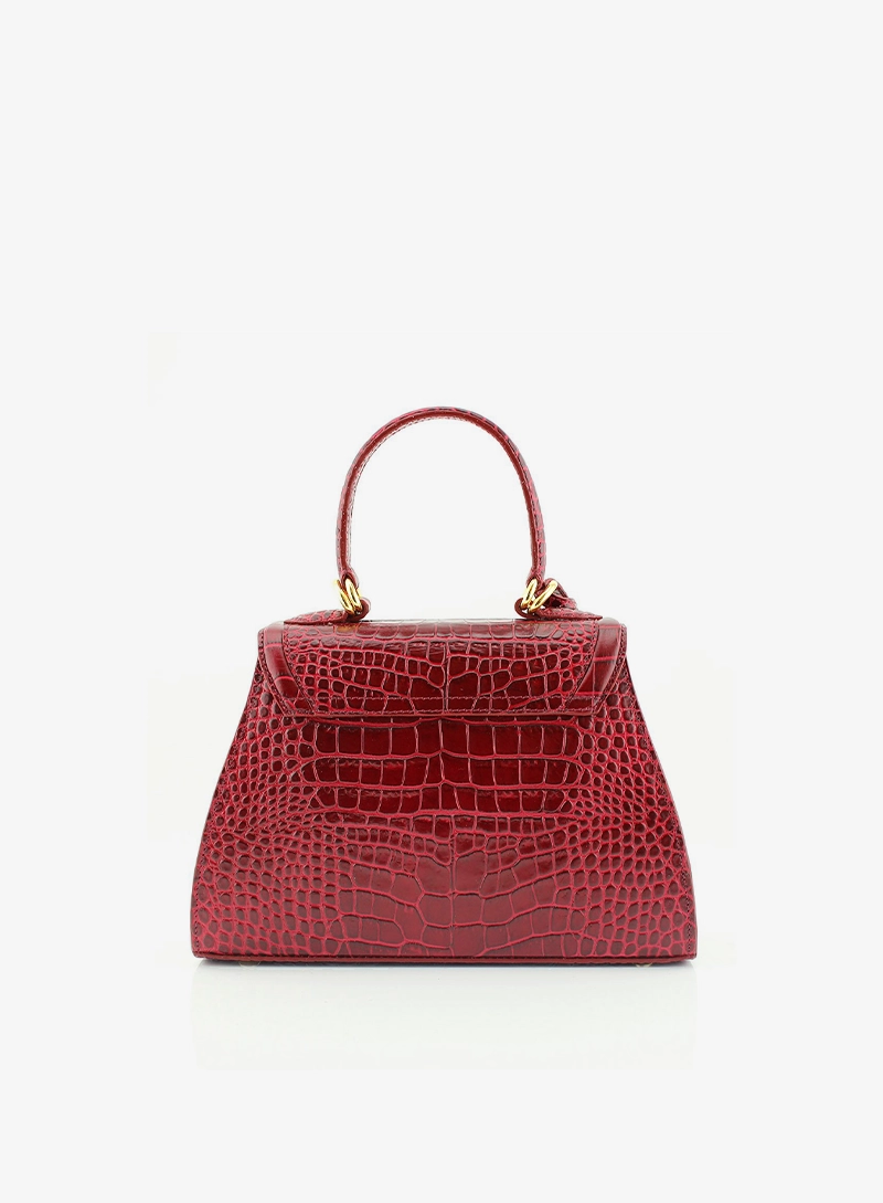 luda mivi burgundy croc 28