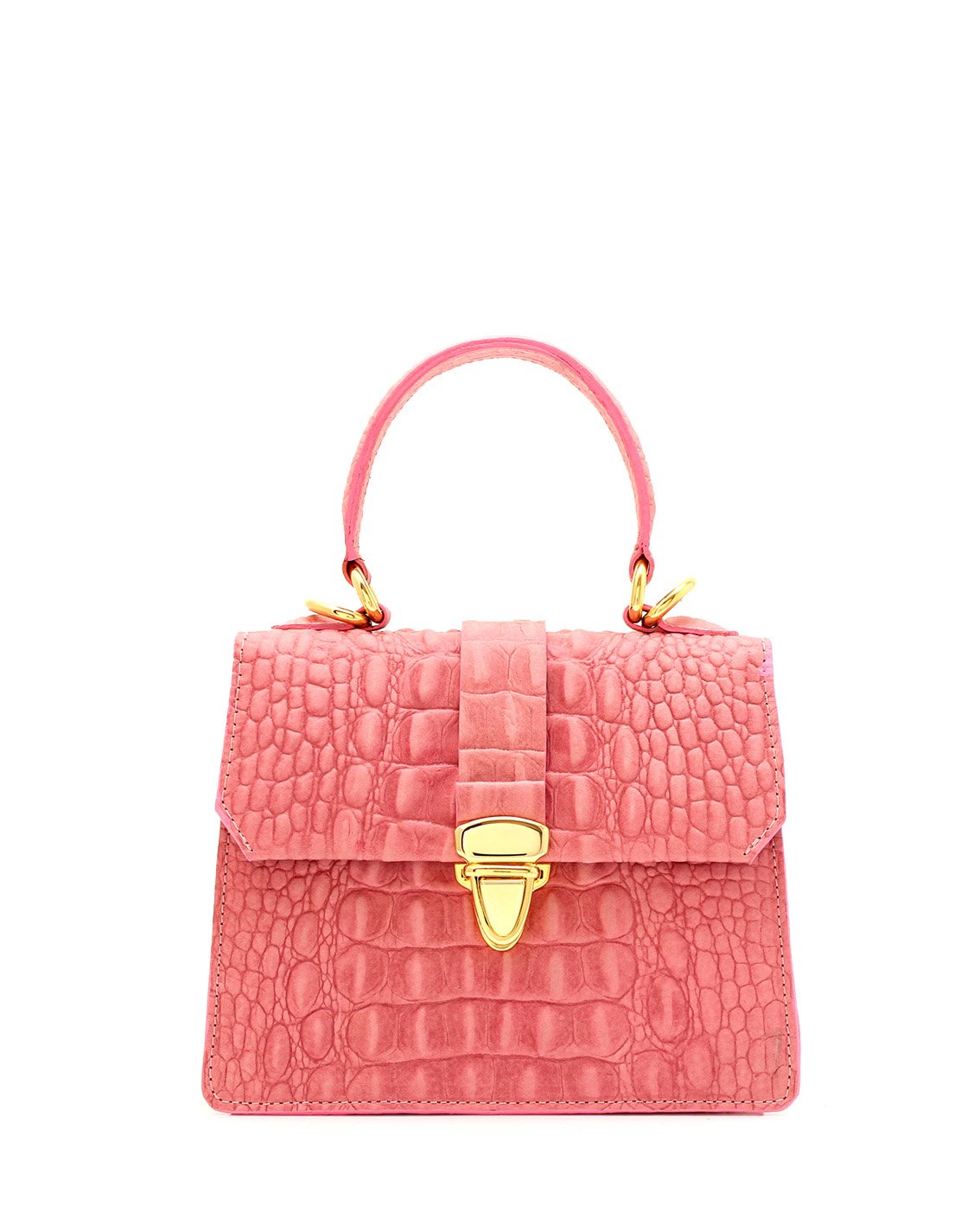 Mila Mini Crocodile Embossed