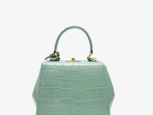 mirella mini crocodile 40 green