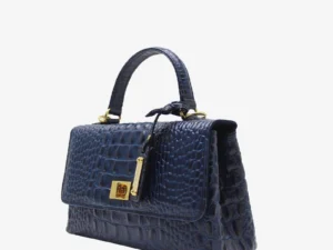 navy blue croco hb