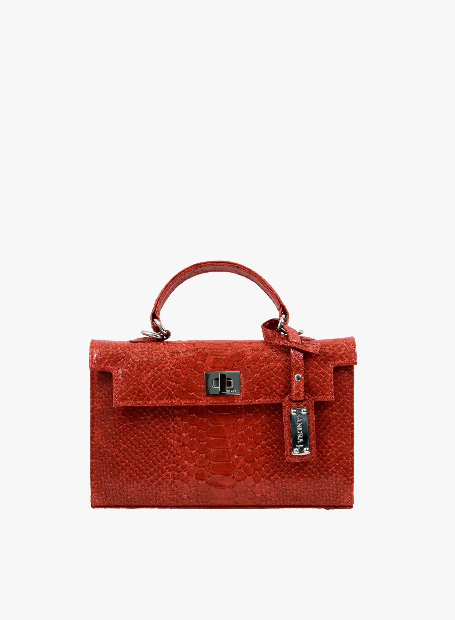 Sophie Medium–Python Embossed