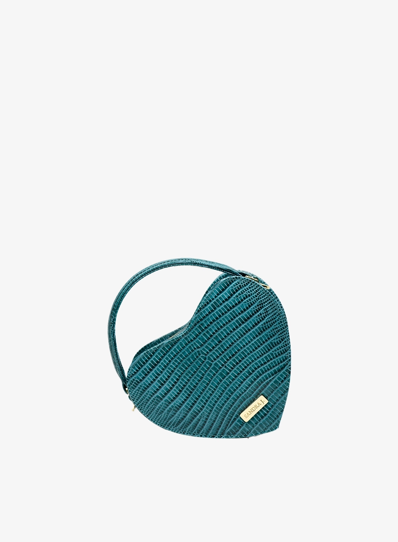 Heart Bag Mini Lizard