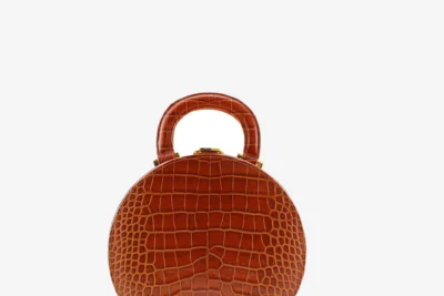 victoria mini brown croc 40