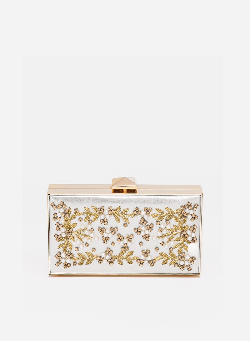 Lia clutch beaded