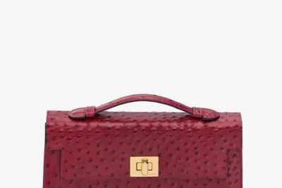Joy Medium ostrich red f