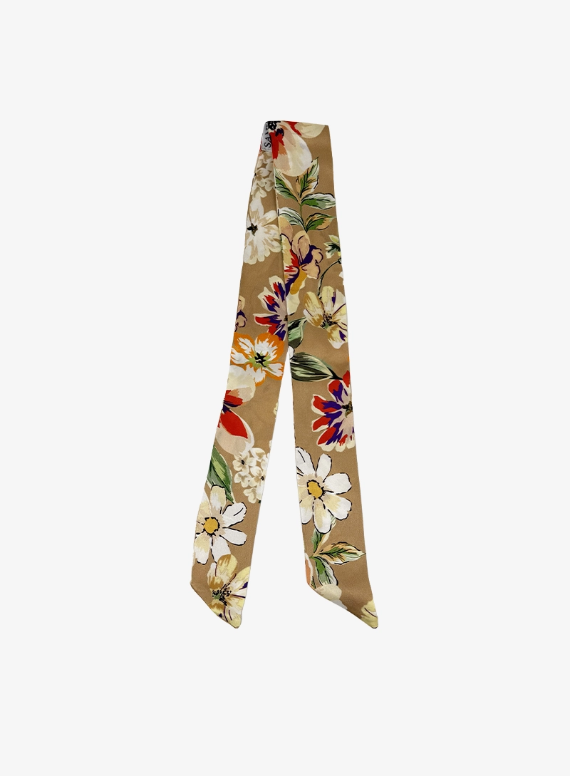 Vintage Floral Pattern-Beige