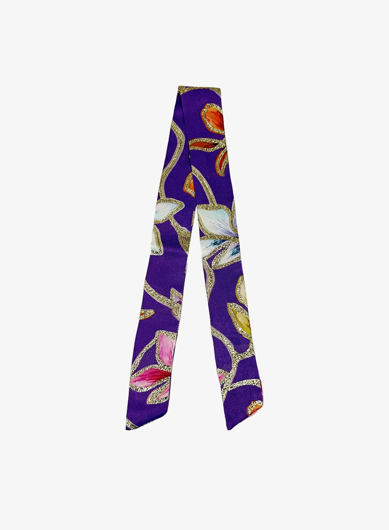Floral Pattern -Royal Purple