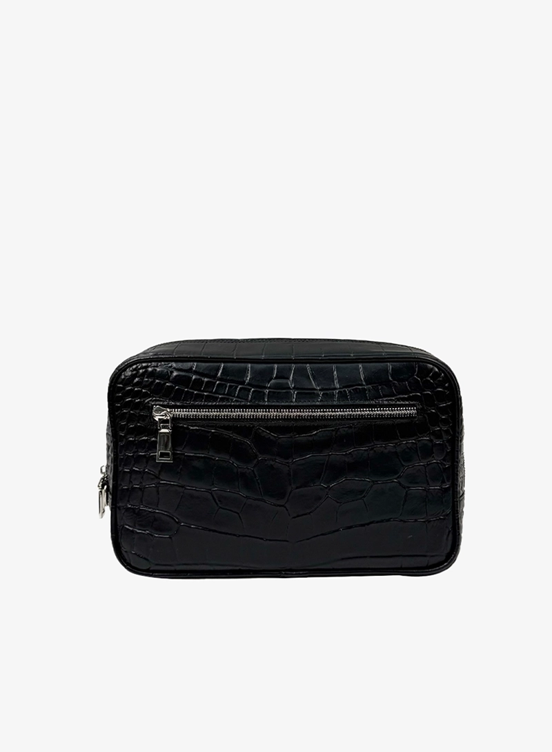 Wrist Bag – Crocodile Patent