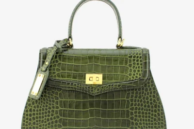 luda green croco 40