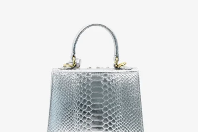 2. JACKIE micro beaded silver.snake