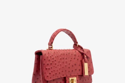 Sophia Ostrich Red.2