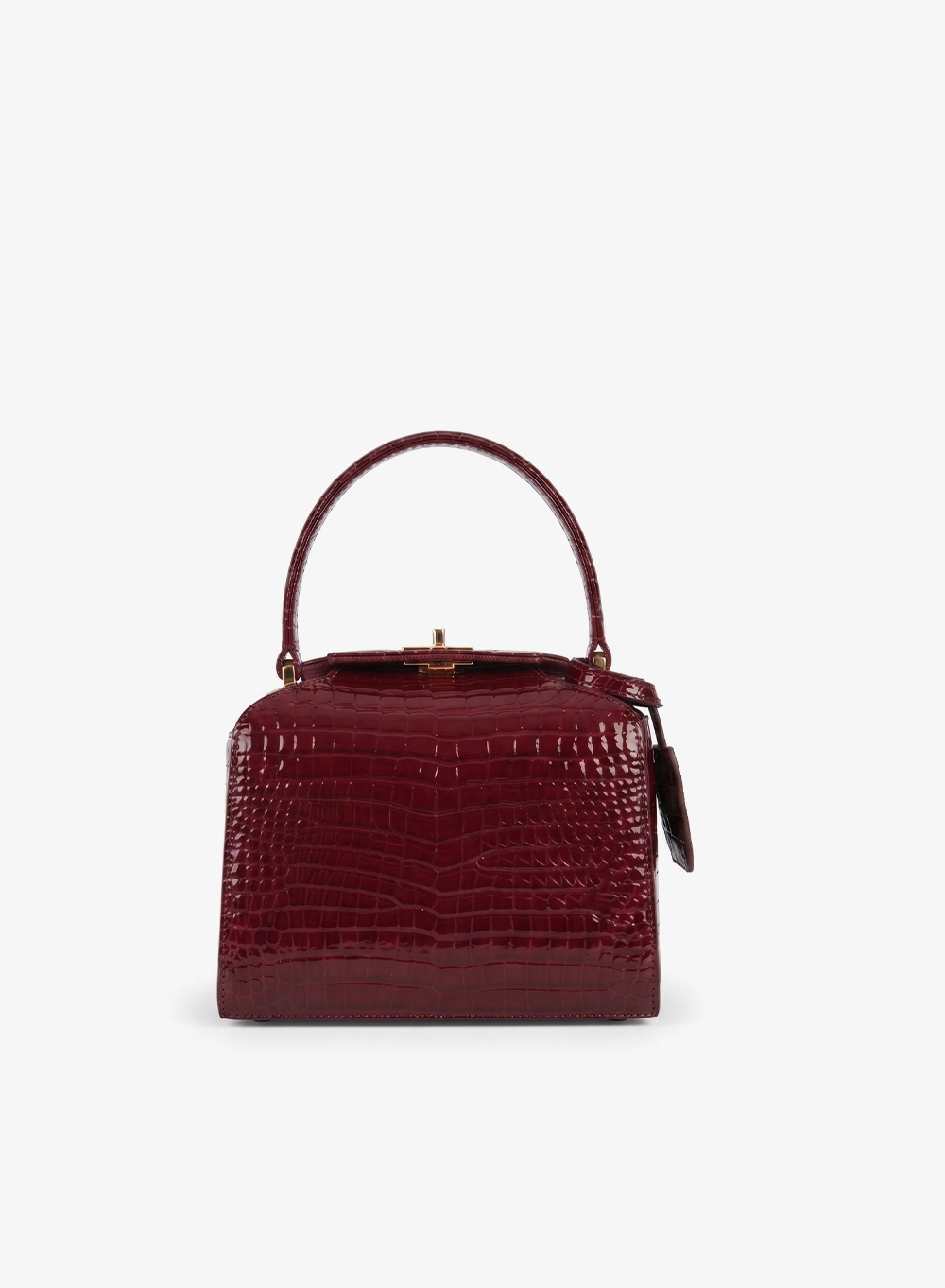 Emily croco patent burgundy.2