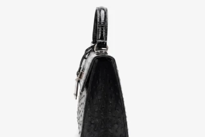 Jackie Mini ostrich & crocodile. patent copy