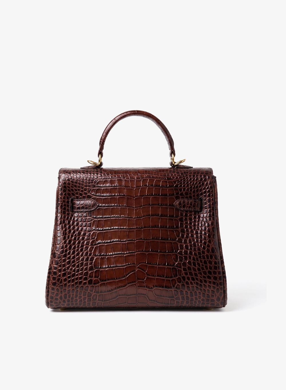 Lucia Brown Croco 28
