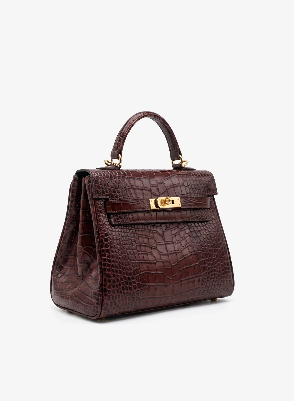 Lucia Brown Croco 28.1