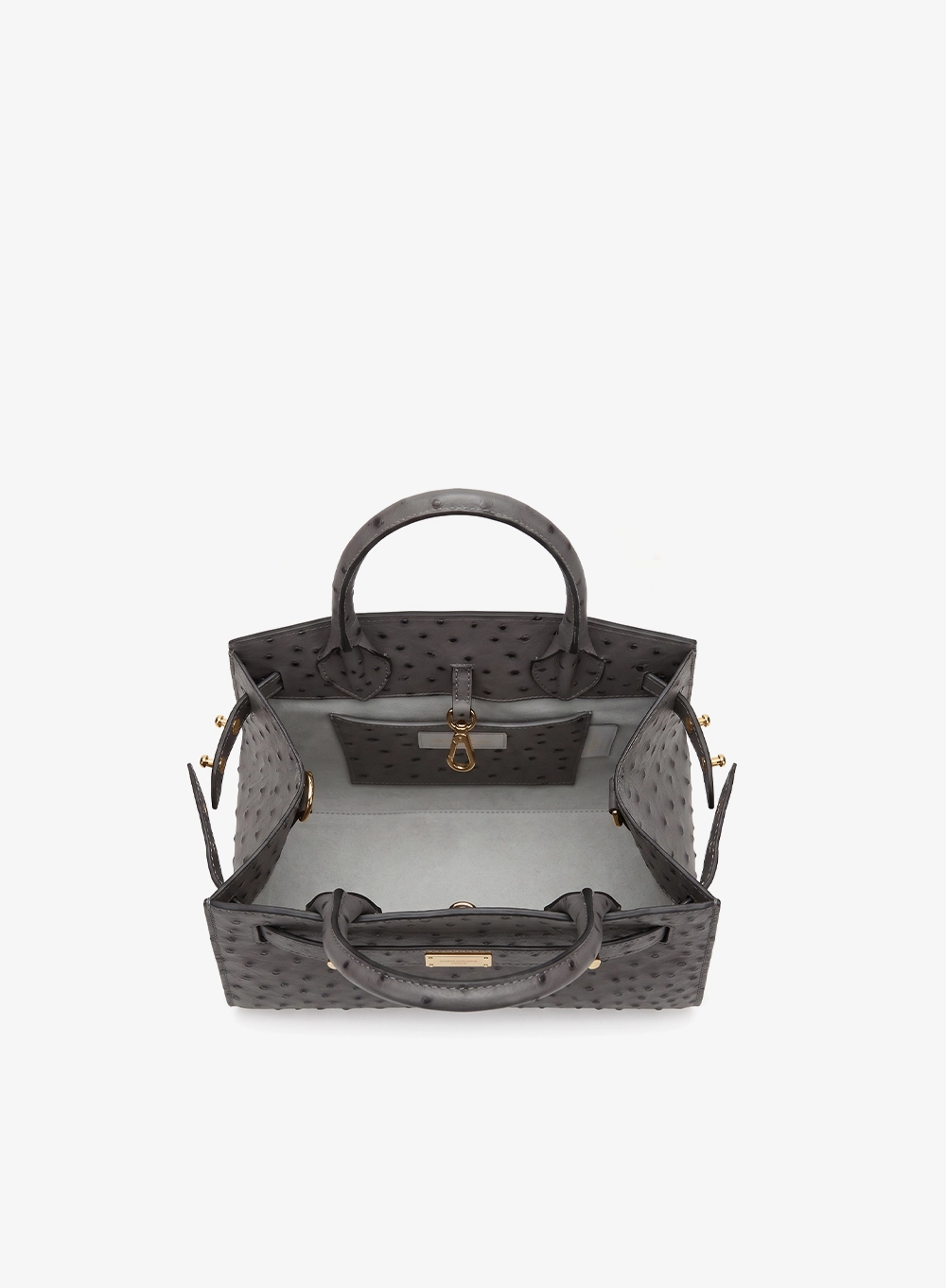 Zina Mini ostrich.grey