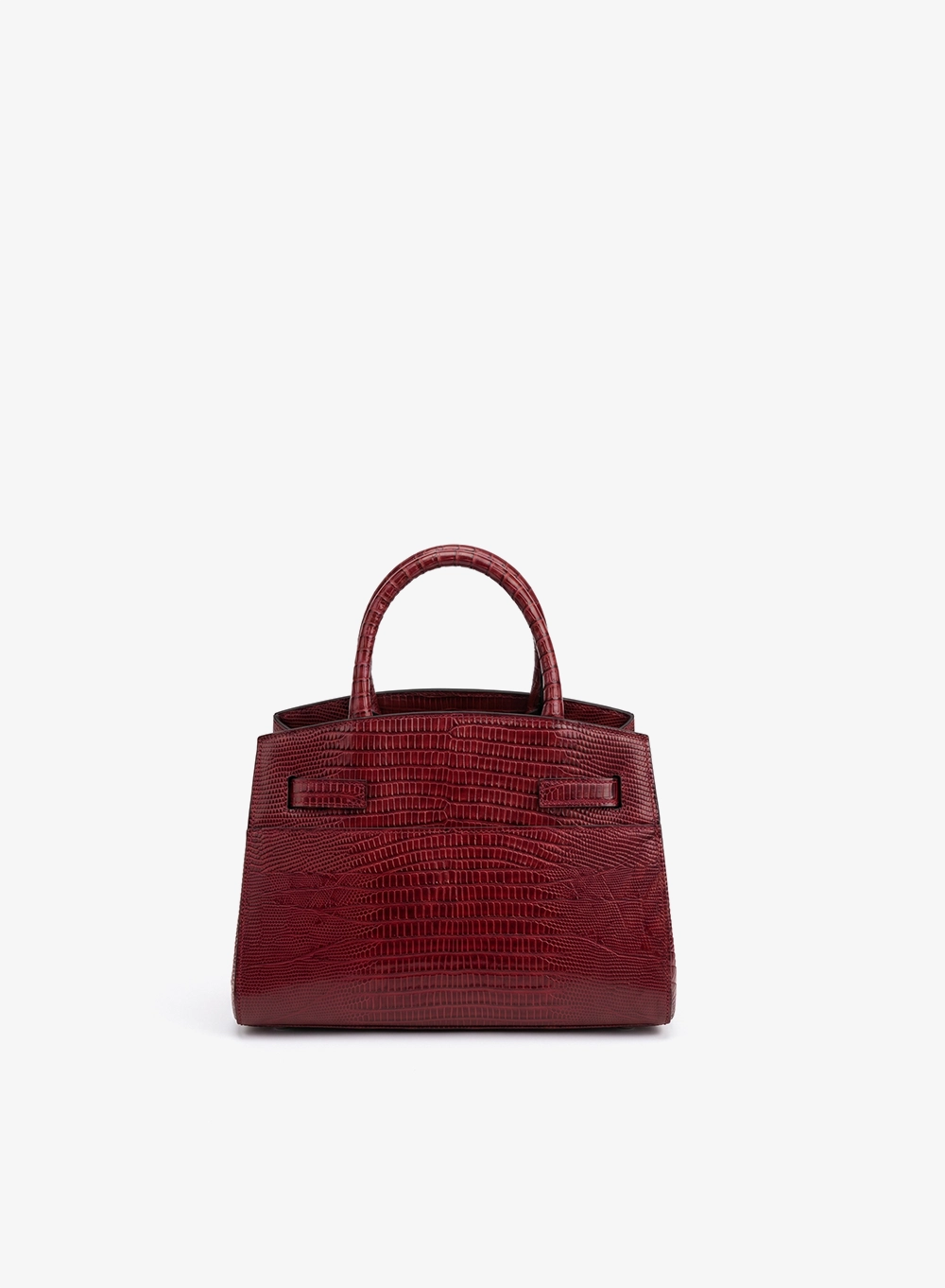 Zina mini lizard burgundy
