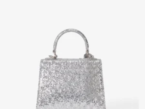 jackie micro giltter silver