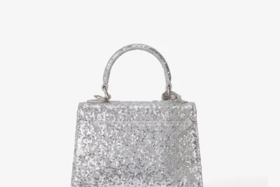 jackie micro giltter silver